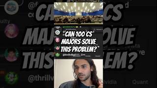 100 CS majors vs {}