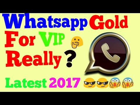 Whatsaap Gold for VIP 2017 Really? [hindi]