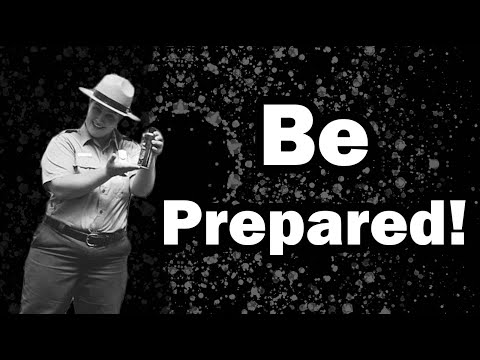 Audio described: What to Bring on a Hike!