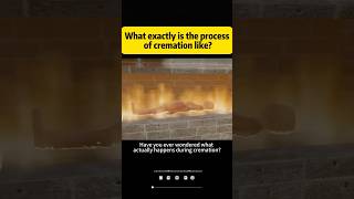 What exactly is the process of cremation like #knowledge