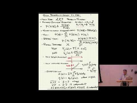 CS 212A - Queueing Systems Theory - L3 - Pt.1