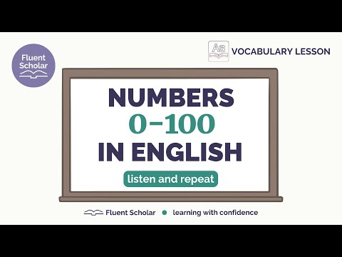 Learn English | Numbers 0 to 100 | Vocabulary, Pronunciation & Practice #numbers #numeros #esl