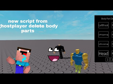 new script from ghostplayer delete body parts