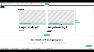 Create custom layout zones for your online school website