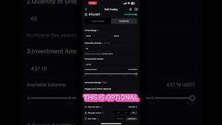 Create Custom Pionex Grid Bot In 1 Minute #shorts #pionex #gridtrading