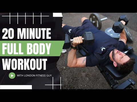 20 MIN FULL BODY WORKOUT AT HOME 💪 | Dumbbells Only | Build Muscle & Strength FAST