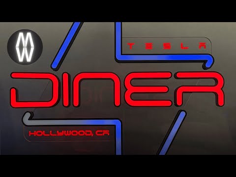 Tesla Diner / Ambient Immersive Tour / Hollywood, CA (No Talking)