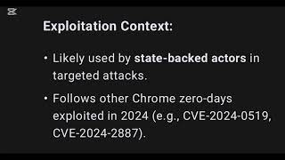 Urgent Chrome Update: Zero Day Vulnerability Alert!