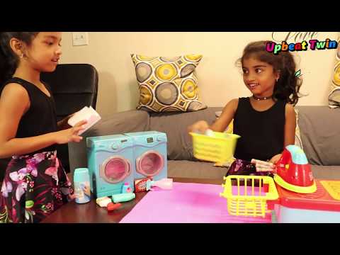 Kids Washing Machine and Dryer | Pretend Play