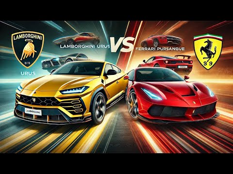 Comparing Lamborghini Urus vs Ferrari Purosangue – The ULTIMATE SUV Battle!