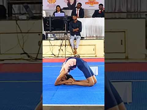 (Final round)Traditional Yogāsana competition #yoga #competition #maharashtra #kheloindia #ytshorts