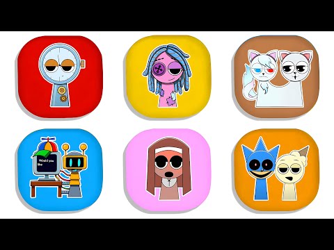 GUESS which Sprunki character come out of the cubes Pt.14