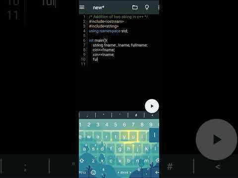 String Addition in C++ || programming with programming wala string part2 #programming #codinglife