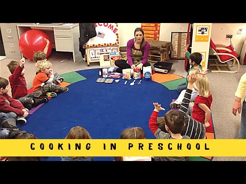Cooking Lesson in Preschool