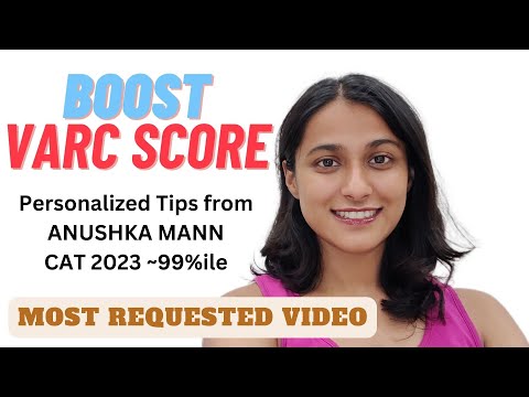 Boost VARC scores in CAT | How I Scored 99% in CAT in 5 Months | Personal Tips