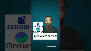 Zerodha vs Groww | Gobinda Sarkar#zerodha #groww #revenue #mutualfund #gobindasarkar #shorts