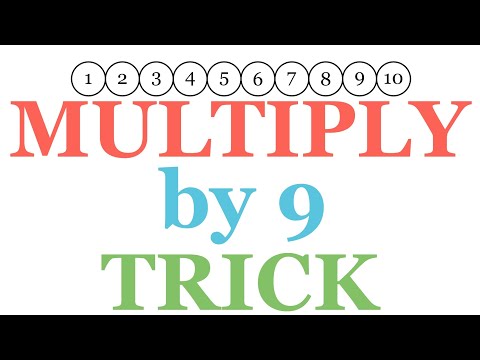 The Easiest Trick to Multiply by 9 Instantly! (No Calculator Needed)