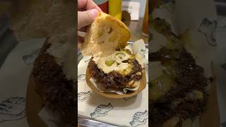 Best smashed burger? #burger #makatieats #poblacion #makatifoodies #chickensandwich #smashedburger