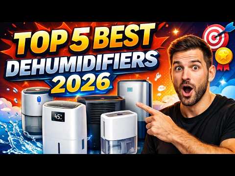 Best Dehumidifier 2026 | Quiet & Smart Dehumidifiers for Home, Basement & Large Rooms