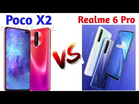 Realme  6 pro  and Poco X2