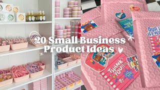 20 Small Business Product Ideas ‎♡‧₊˚