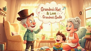 Grandpa’s Hat, Grandma’s Smile | Respect for Elders Song for Kids | Heartwarming Family Rhyme