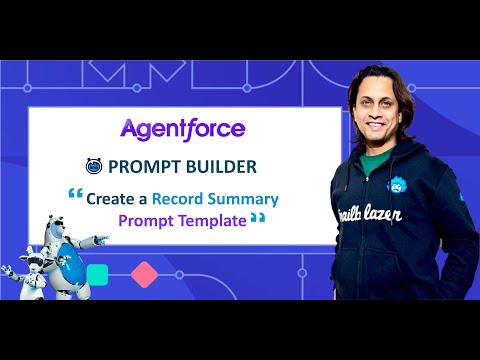 Create a Record Summary Prompt Template in Agentforce