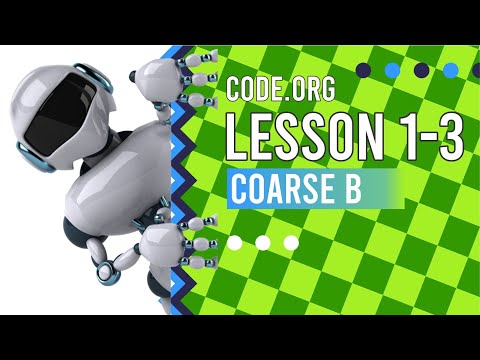 Course B Lesson 1,2,3 Solution Code.org Easy and Fast