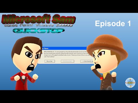 JUMPING JACKEROOS || Microsoft Sam reads Funny Windows Errors QUICKSTOP (Episode 1)