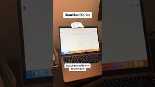 Deadline Diaries: Episode 1. The first draft #yabooks #writing #authortube