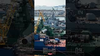 Warship loading massive missile! #shorts #warship #missile #militarytech #trendingnow #viralshorts