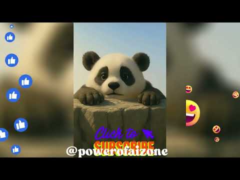 "AI Panda Sets Big Goals! 🐼💡 Inspiring Animation| .#powerofai ,#aishorts  ,#funnyaishorts,#aicontent