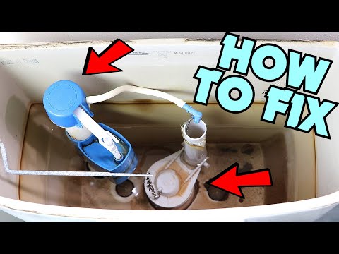 How To Fix a Running Toilet | How To Install a Toilet Repair Kit