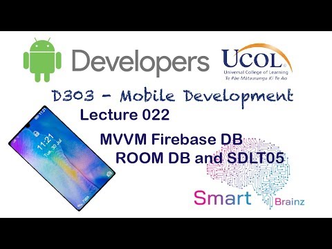 2019_S2_D303_022 MVVM, Firebase DB and Room DB