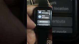Apple Watch ⌚️ Google Map || #trending #exploreshorts #apple #applewatches #altamashchampvlogs #yts