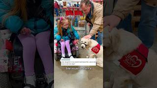 Does my daughter need a service dog? #wheelchair #servicedog #motherdaughter #shorts