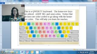 Video 6 on Using Proper Technique in Keyboarding