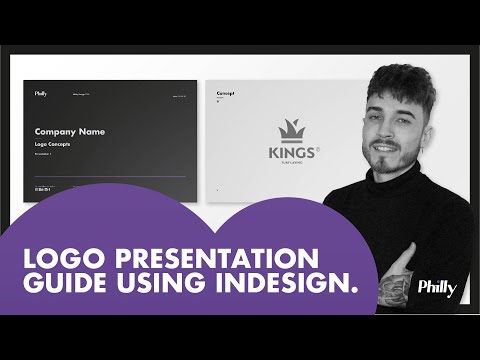 Logo Presentation Guide Using Templates In Adobe InDesign.