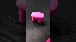 How to make table very easily using clay #clayvideos #clayarteasy #youtubeshorts #viralshort #diy