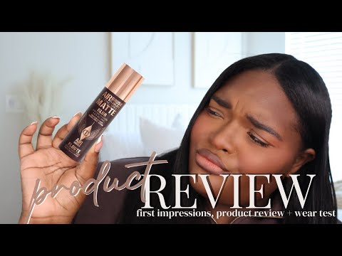 best MATTE setting spray?! | Charlotte Tilbury matte setting spray review + oily skin wear test
