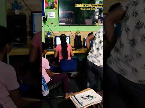 Limitless Learning Computer Class 🖥️ | Basic Computer Course | #education #computer #tuition