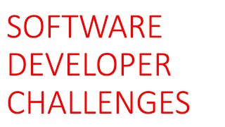 #37 Software Developer Challenges | Dakshinamurthy Creations