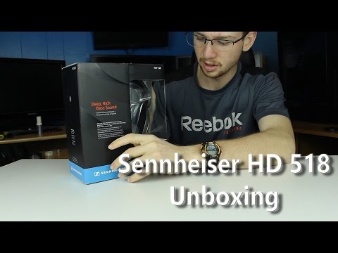 Sennheiser HD 518 Unboxing