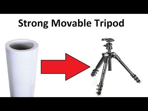 How To Make Strong Movable Tripod At Home