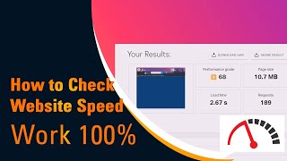 how to check website Home Page Speed, Google Page Speed, GTmetrix, Pingdom 2024 by the V IDEAS