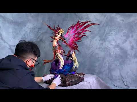 중국 무협 판타지 투파창궁(Battle Through the Heavens) 1/4 여왕 메두사(Queen Medusa) Assembly