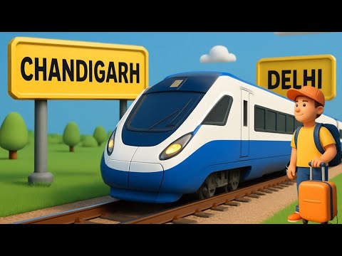 Day 5 | Chandigarh to Delhi by Train | Cheapest Travel Option  #TrainTravel #BudgetTrip #Chandigarh 