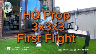 The Awesome HQ Prop 3x3x3 First flight Thoughts with DJI Avata 2 WOW