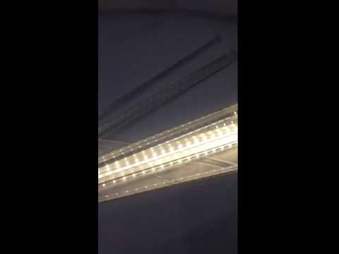 Warm white led meteor shower lights