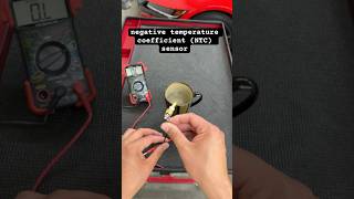 How a negative temperature coefficient (NTC) sensor works.